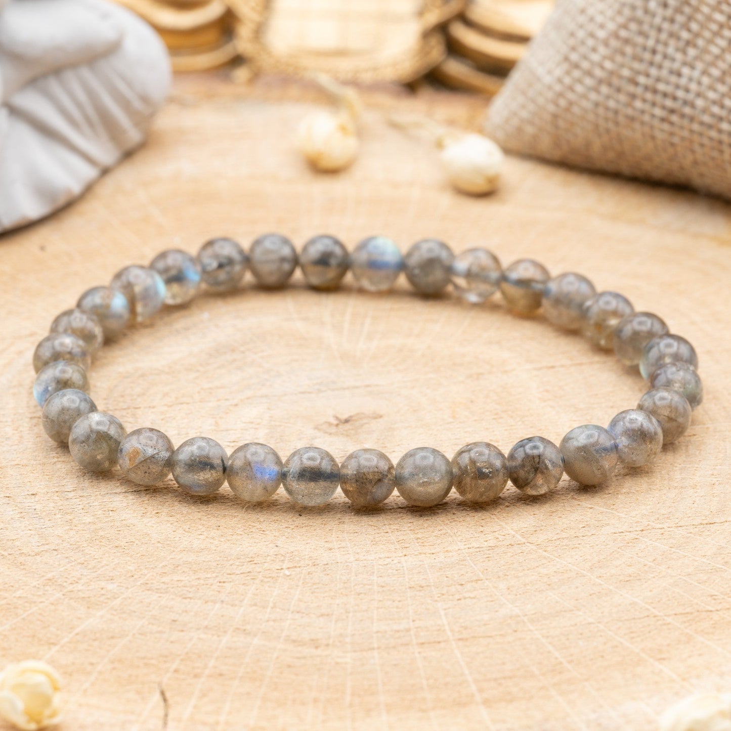 Labradorite A - Bracelet 6mm