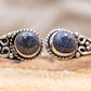 Bracelet Lapis Lazuli & Laiton - rond