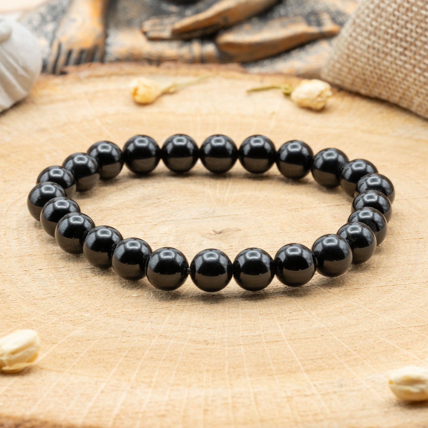 Obsidienne Noire - Bracelet 8mm