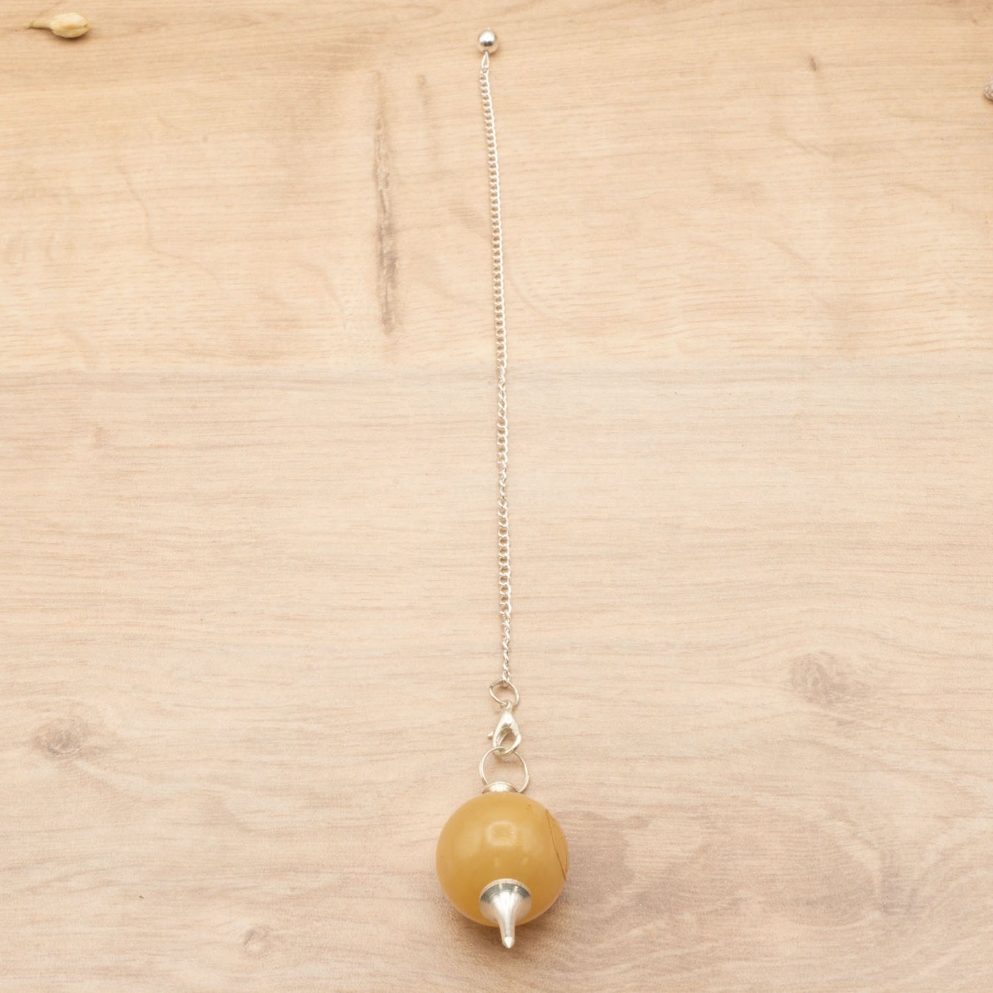 Pendule 3° Chakra Plexus Solaire - Aventurine Jaune