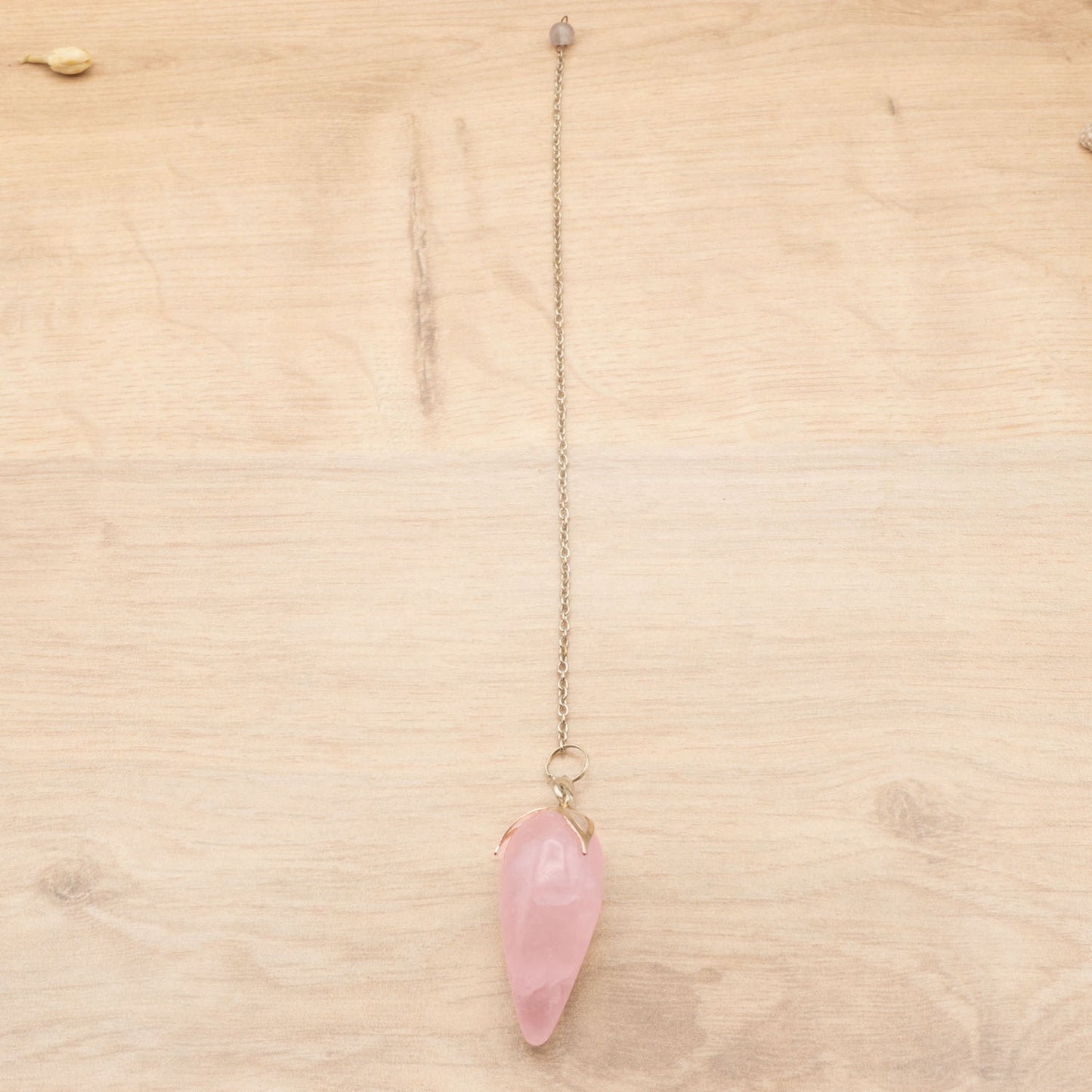 Pendule Quartz Rose Lotus