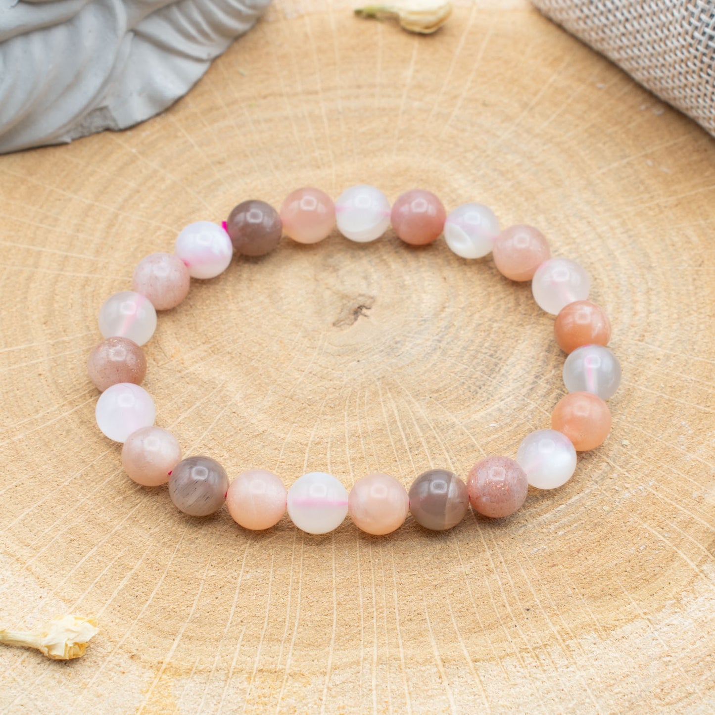 Pierre de Lune AA - Bracelet 8mm