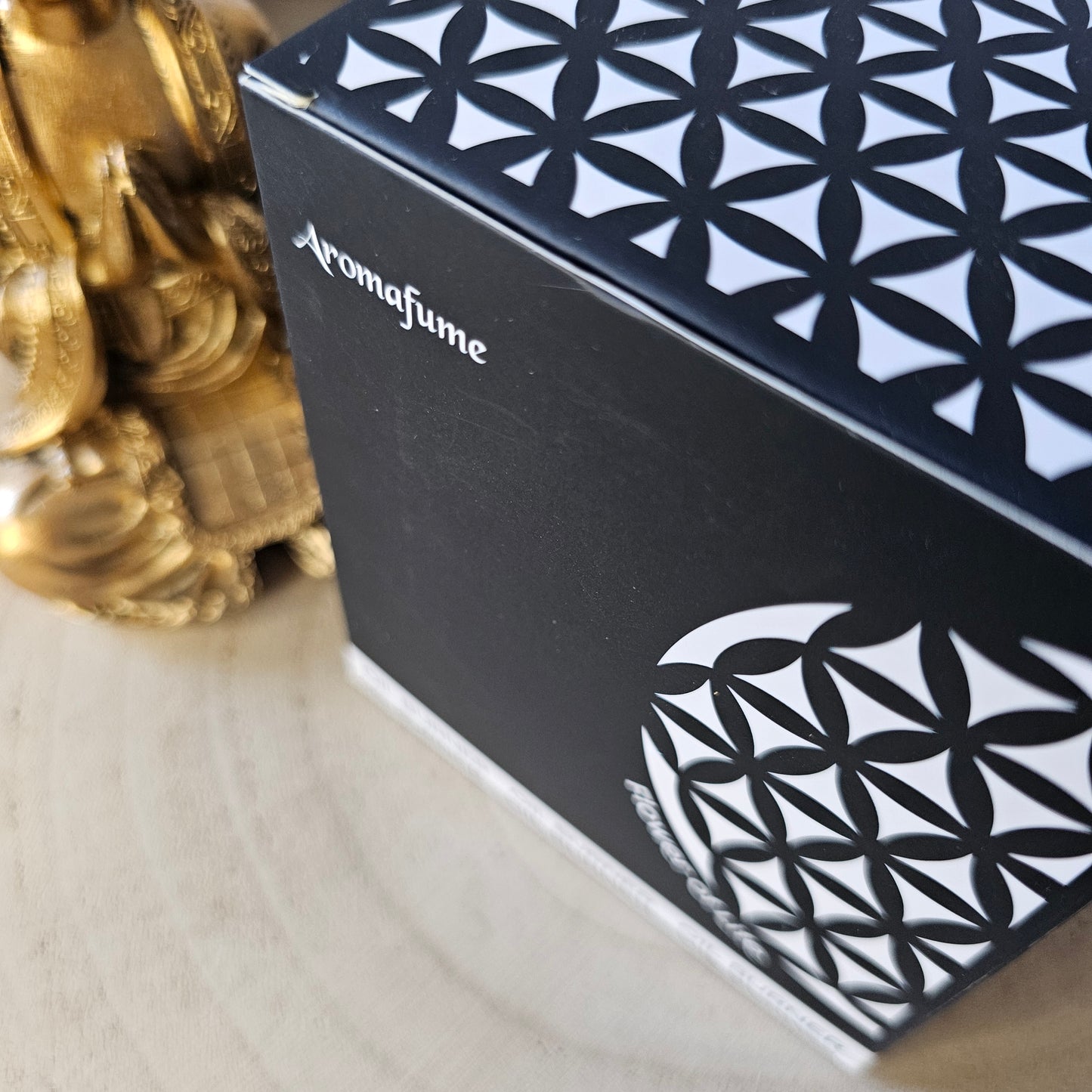 Brûleur d'huiles essentielles Fleur de vie - Aromafume