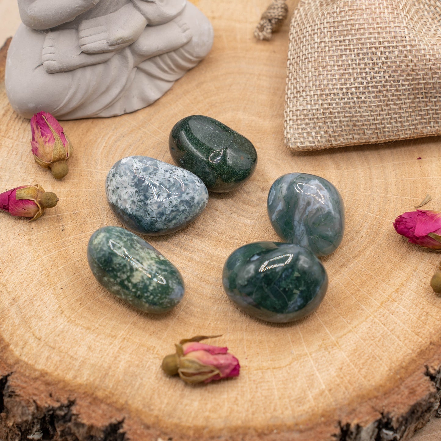 AGATE MOUSSE - PIERRE ROULÉE