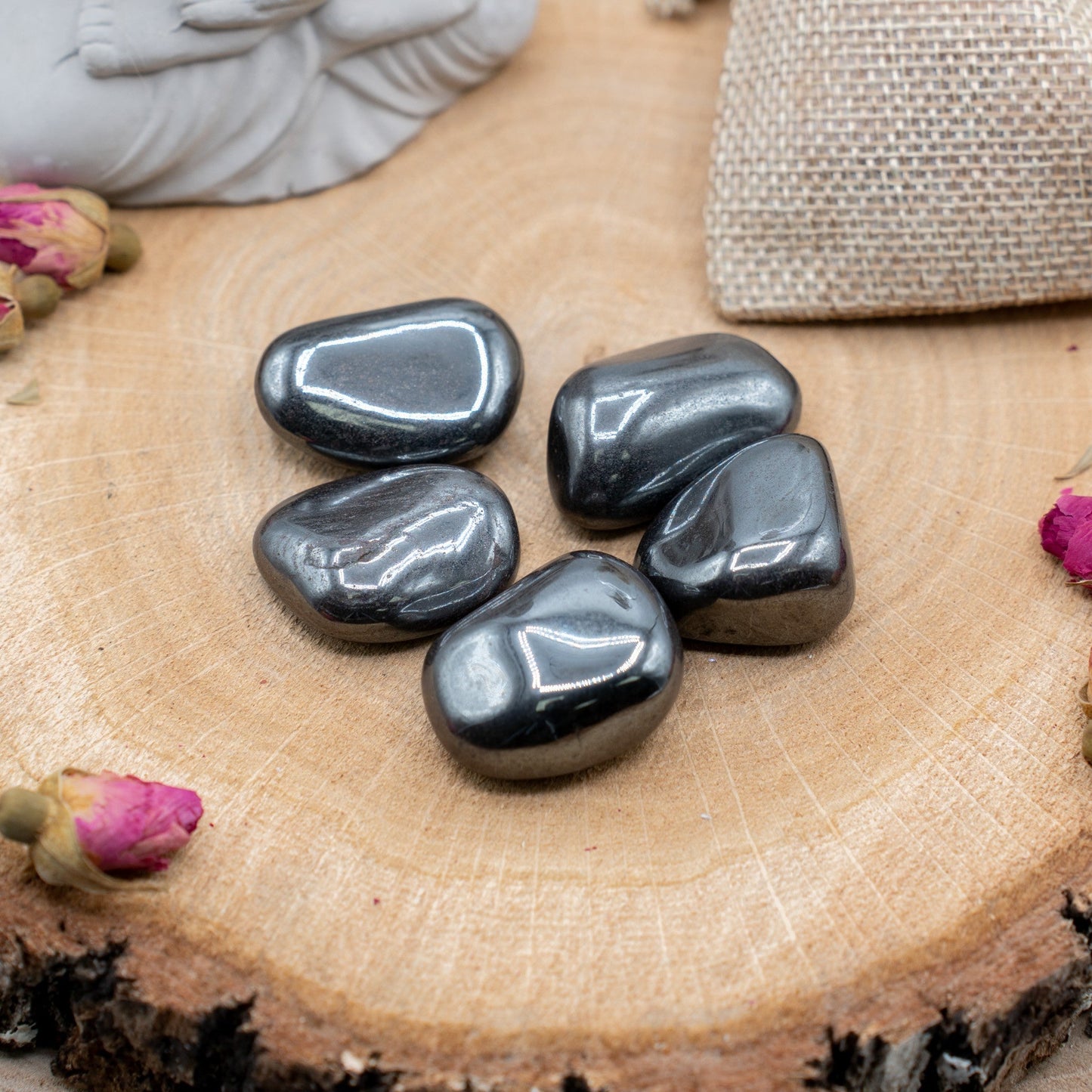 Hématite - Pierre roulée