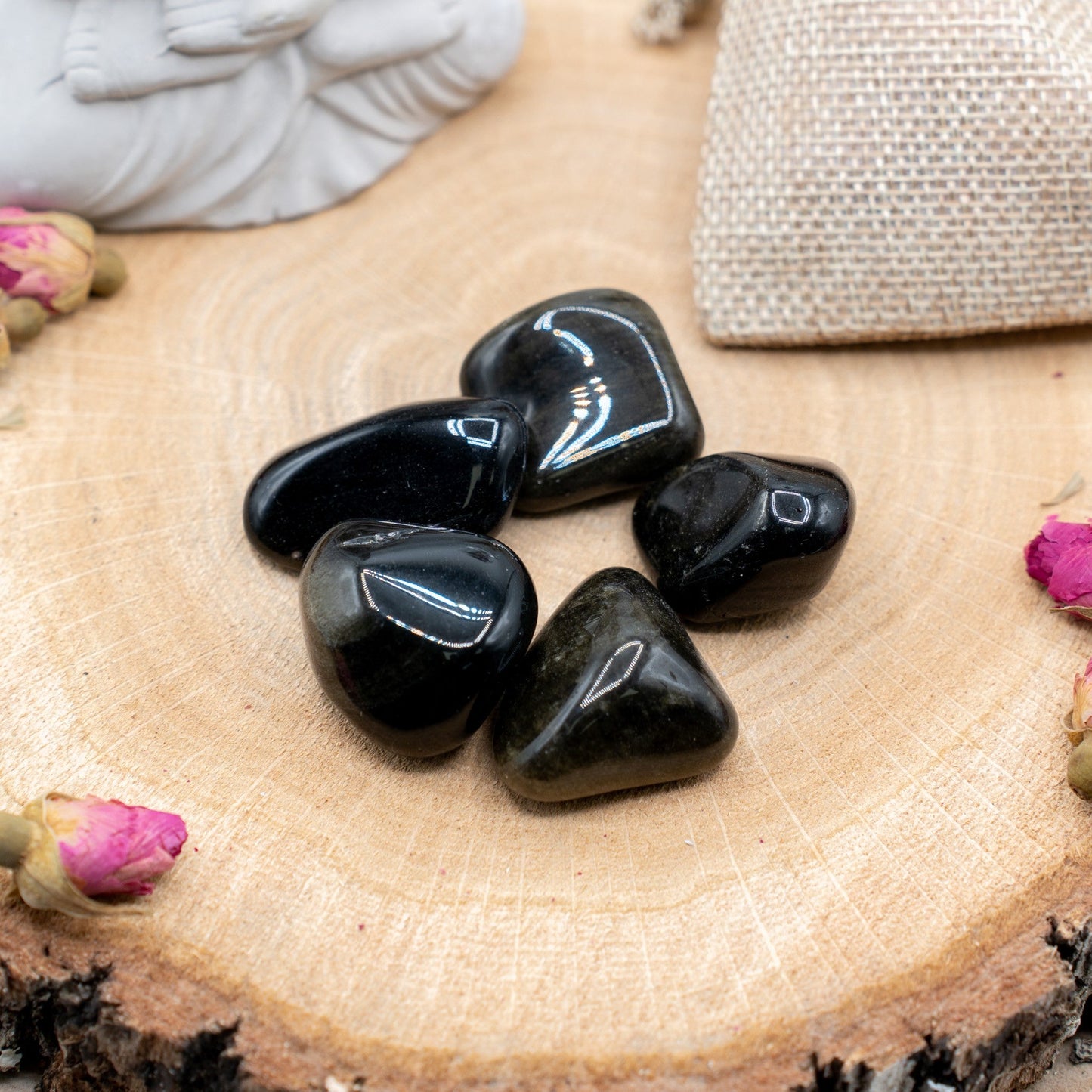 Obsidienne Dorée - Pierre roulée