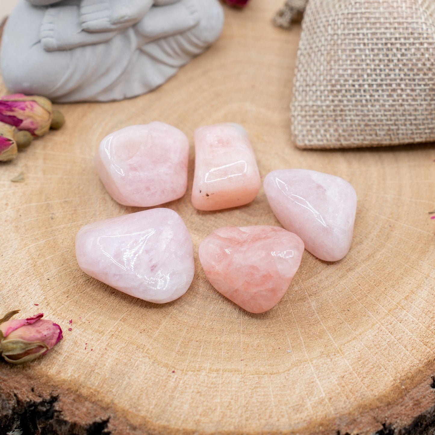 Morganite - Pierre Roulée