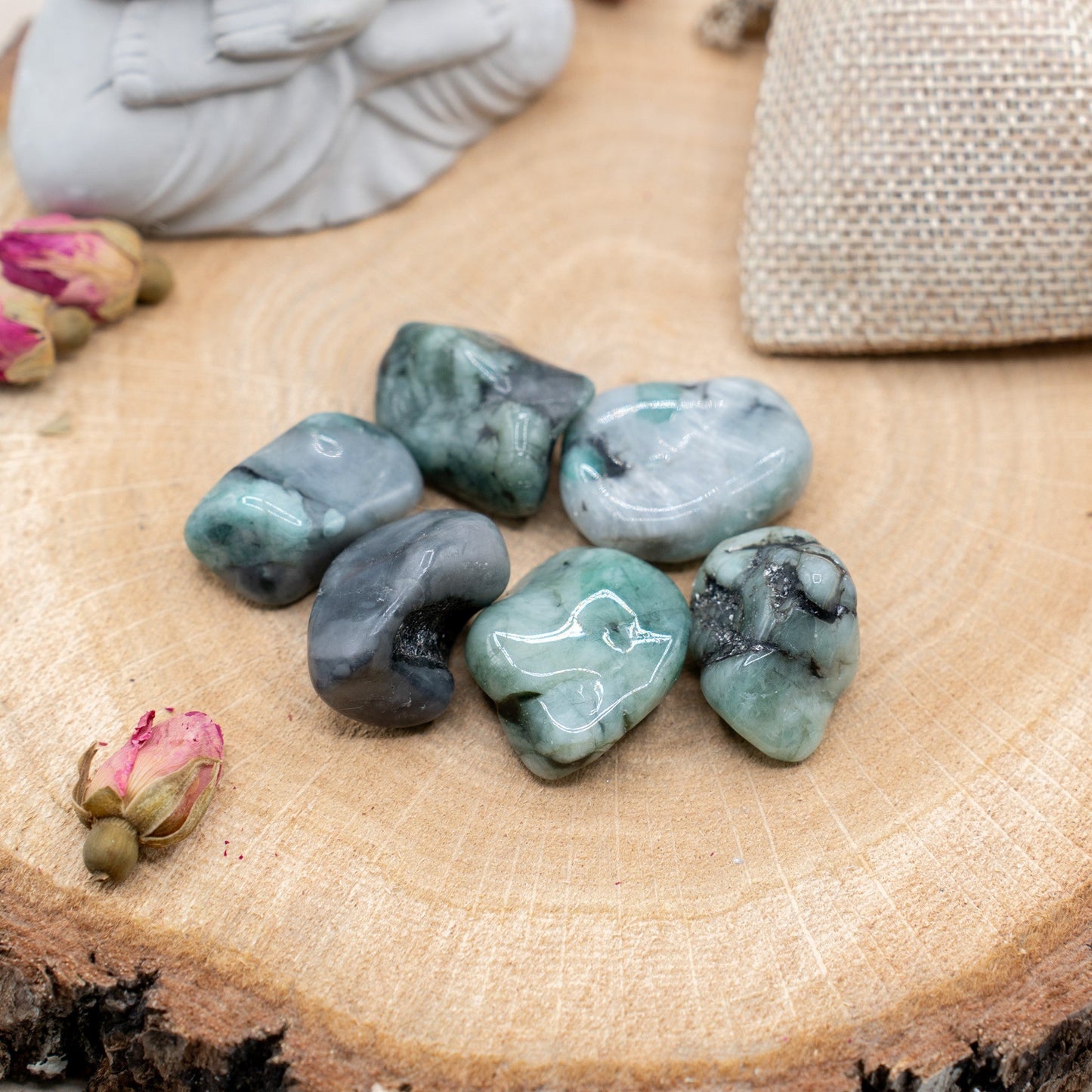 Émeraude - Pierre roulée