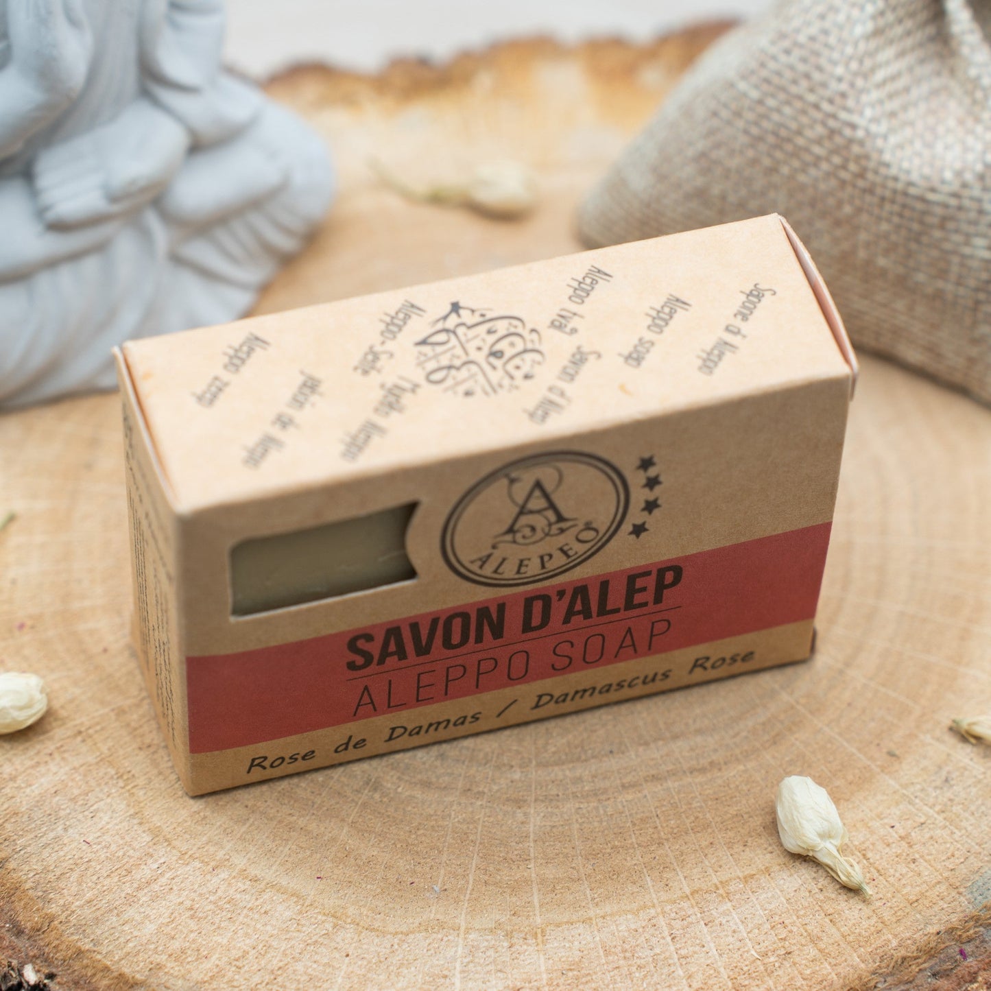 Savon d'Alep - Rose de Damas