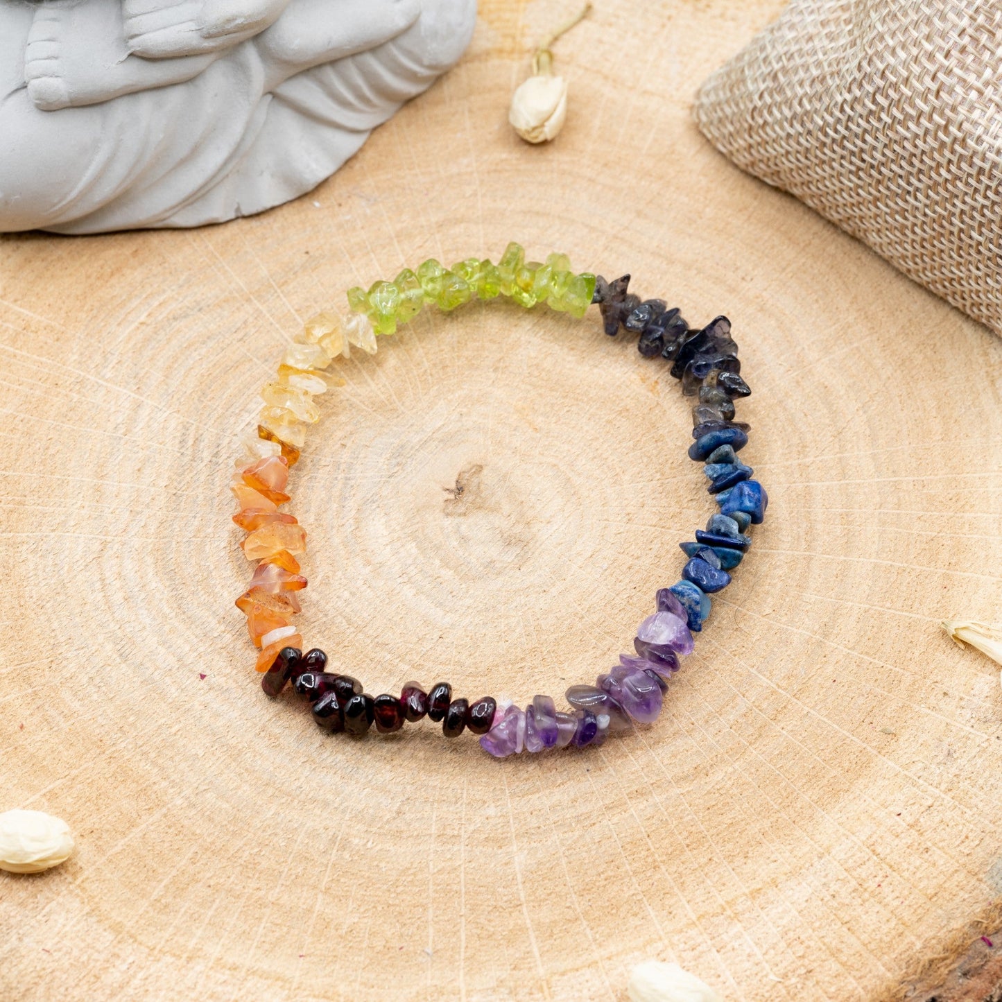 7 Chakras - Bracelet chips