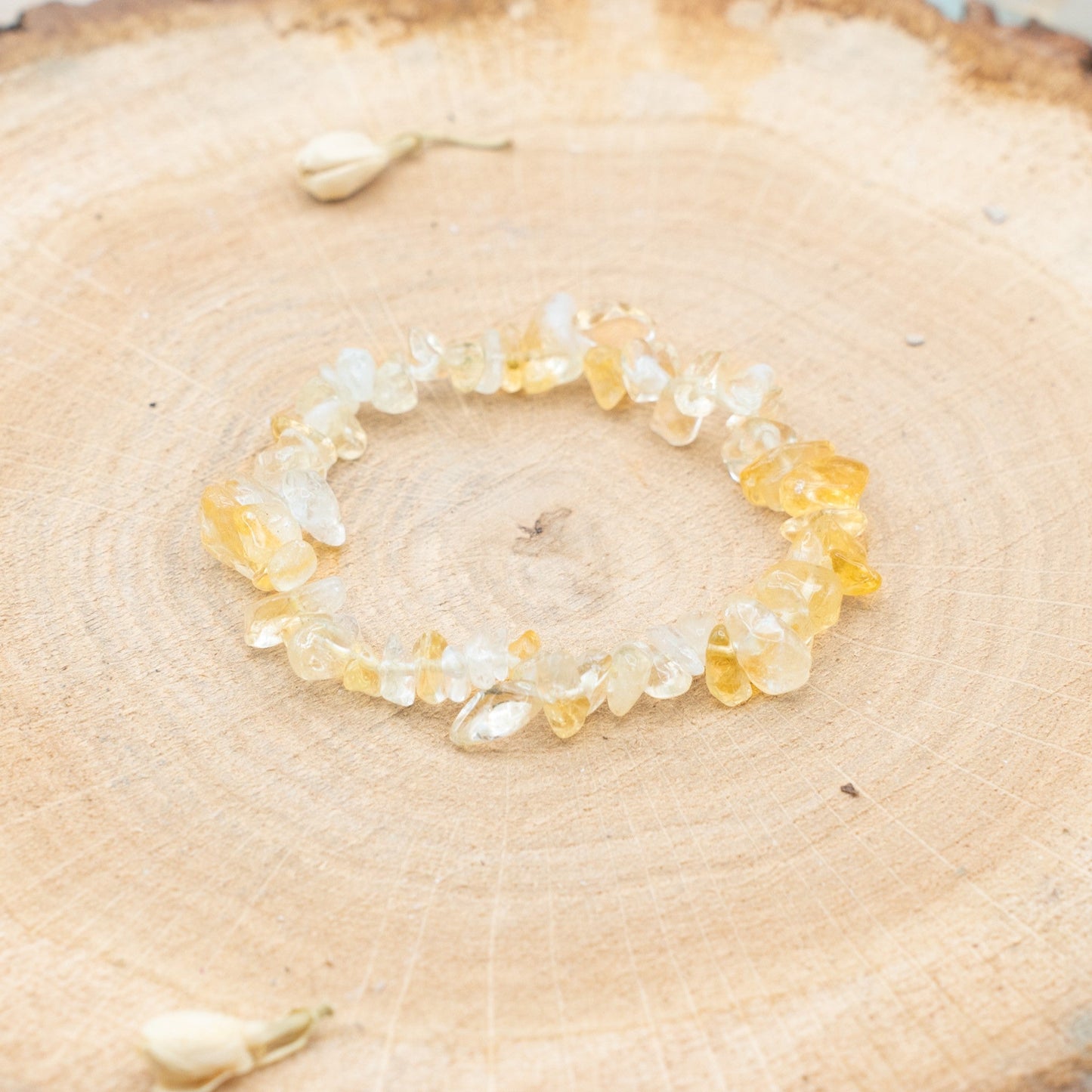 Citrine - Bracelet chips