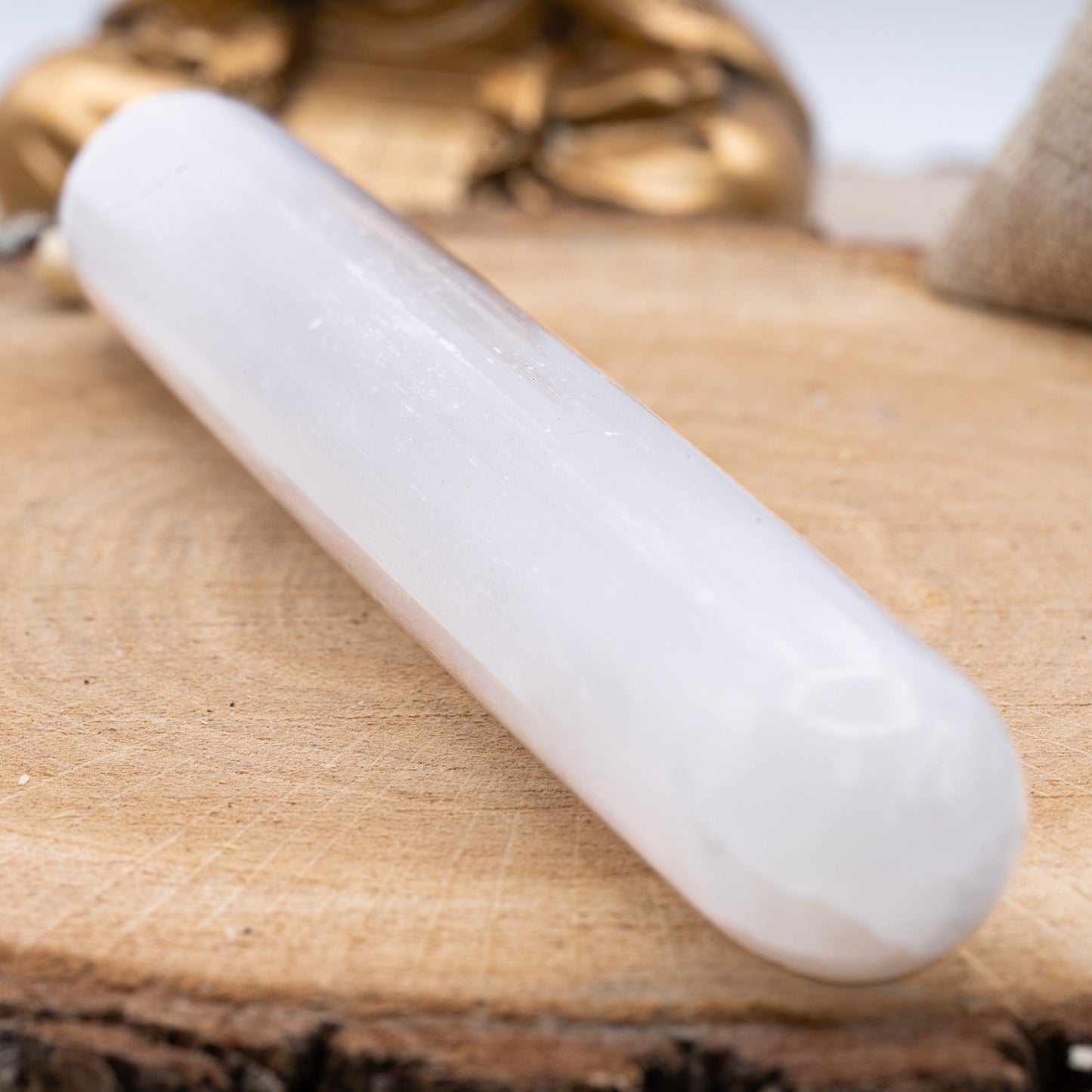 Sélénite - Bâton de massage