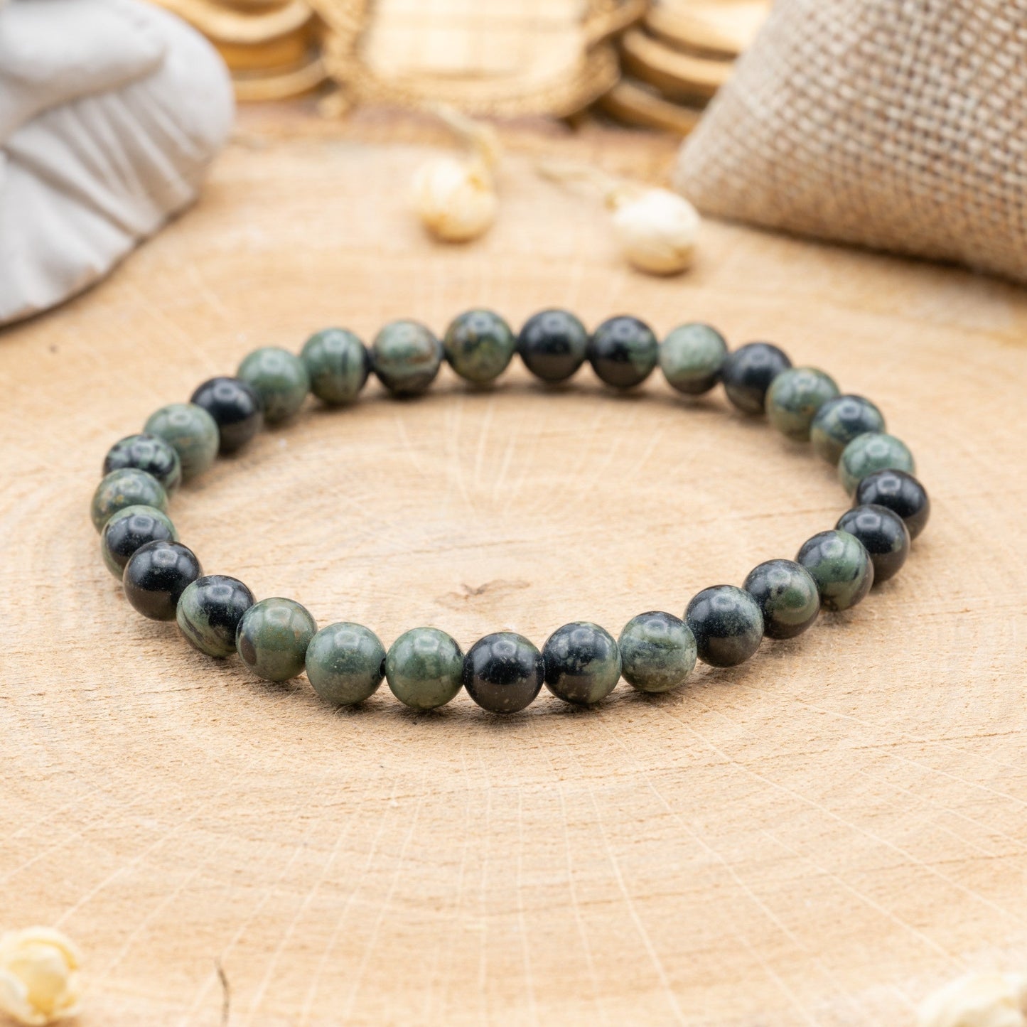 Jaspe Kambaba - Bracelet 6mm