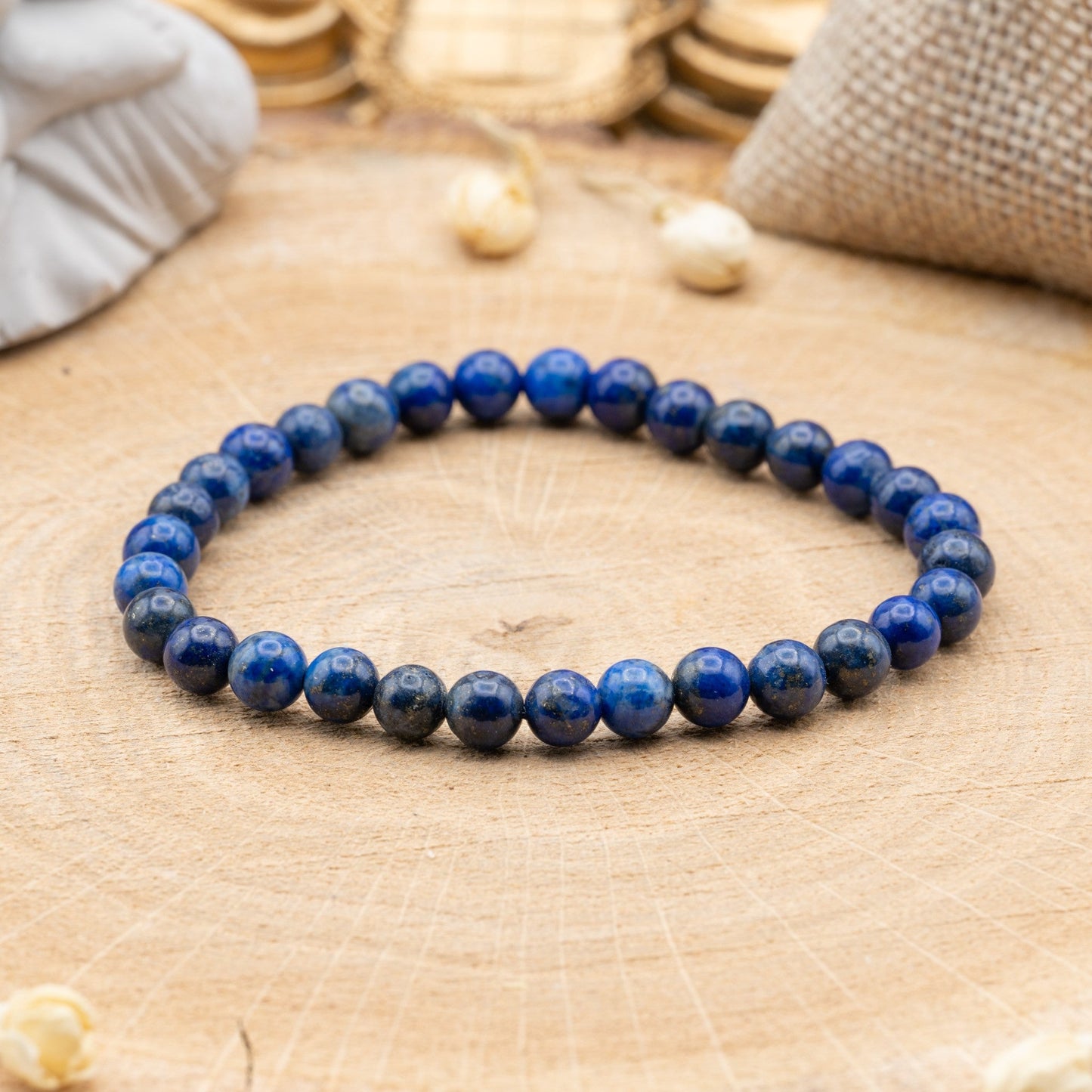 Lapis Lazuli - Bracelet 6mm
