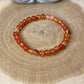 Cornaline - Bracelet 6mm