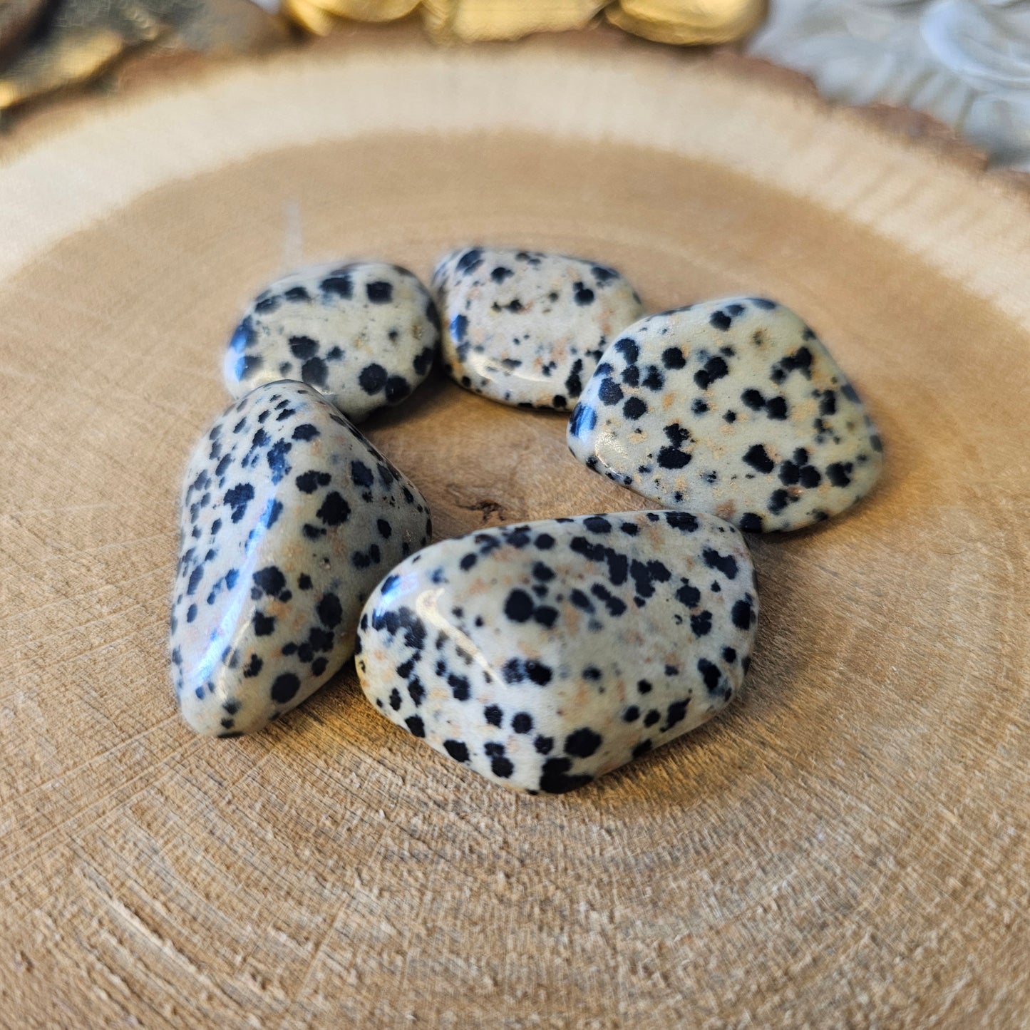 Jaspe Dalmatien - Pierre Roulée