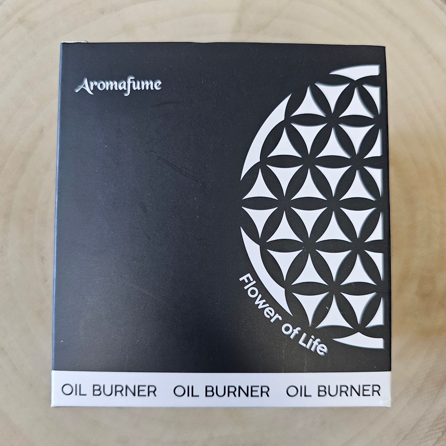 Brûleur d'huiles essentielles Fleur de vie - Aromafume