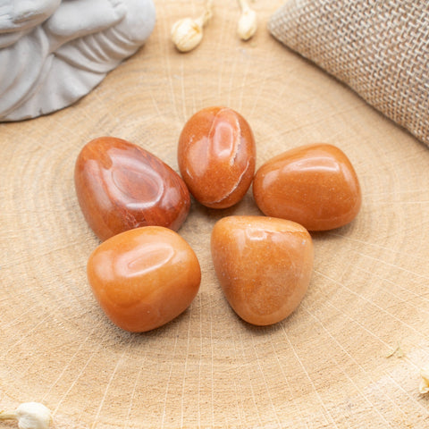 Aventurine Orange - Pierre roulée